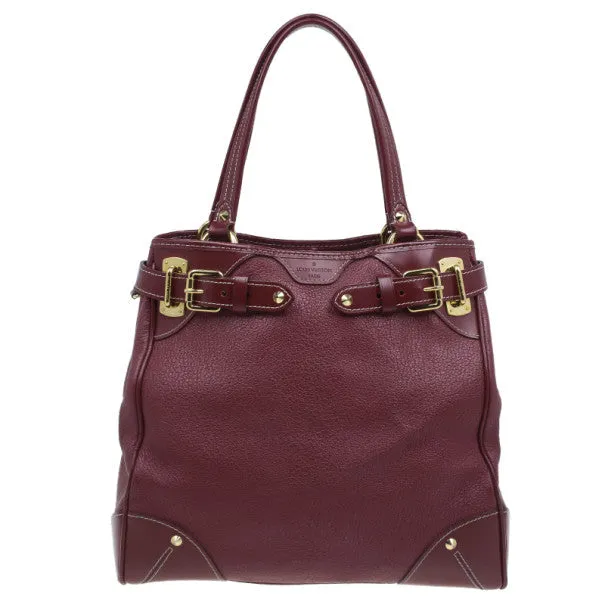 Red Tote Customer favorite Suhali Leather Louis Vuitton Le Majestueux Easy-to-use