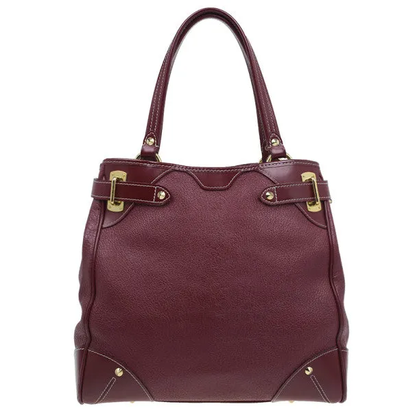 Red Tote Customer favorite Suhali Leather Louis Vuitton Le Majestueux Easy-to-use