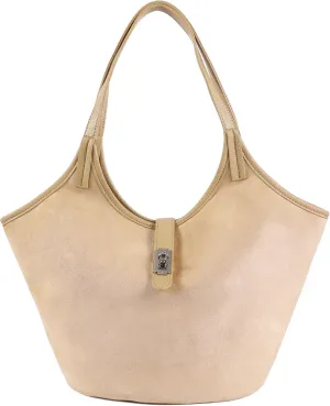 Rejolly Suede Bucket Tote Bags for Women Shoulder Bag Trendy Fall Purse Slouchy Handbag