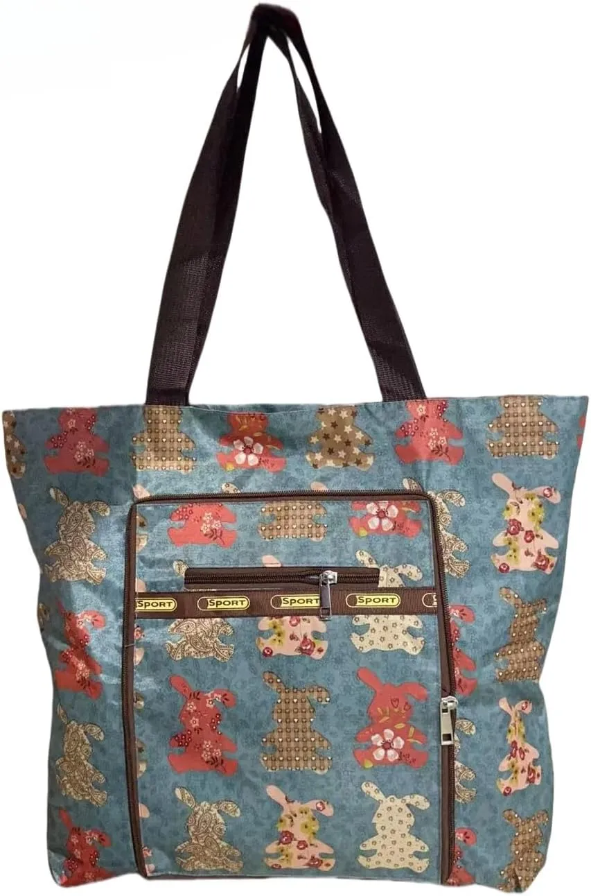 Reusable Shopping Bags Foldable Washable Waterproof Large Grocery Bags Heavy Duty Sturdy Daily Bags