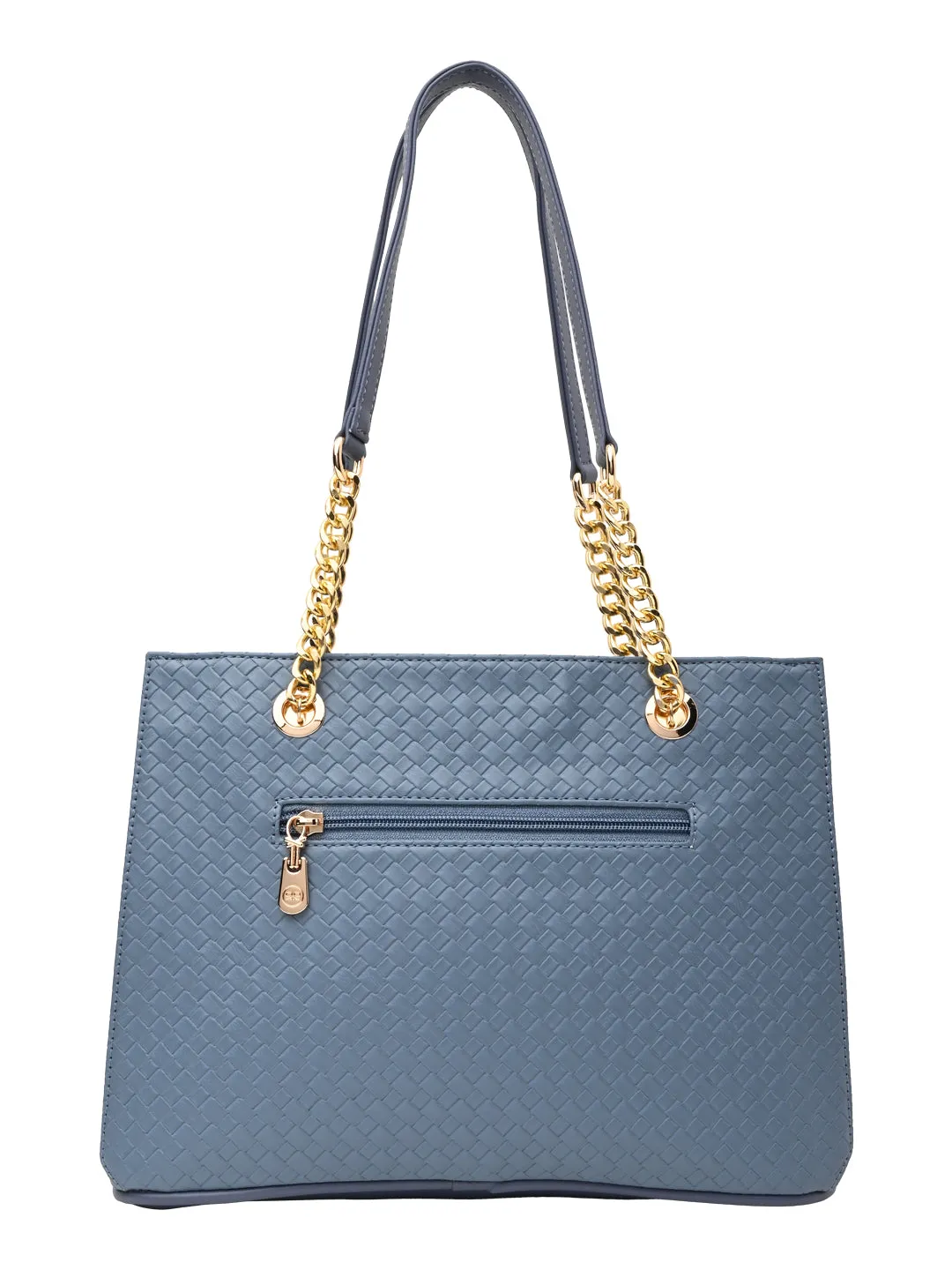 Rocia By Regal Blue Women Woven Shoulder Bag