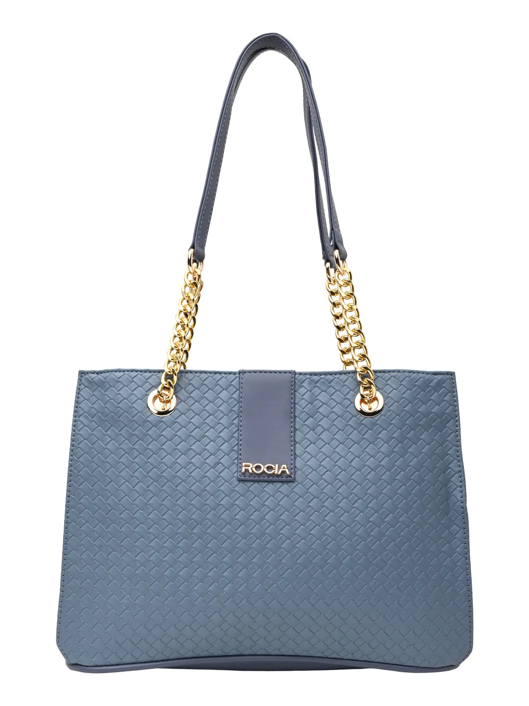 Rocia By Regal Blue Women Woven Shoulder Bag