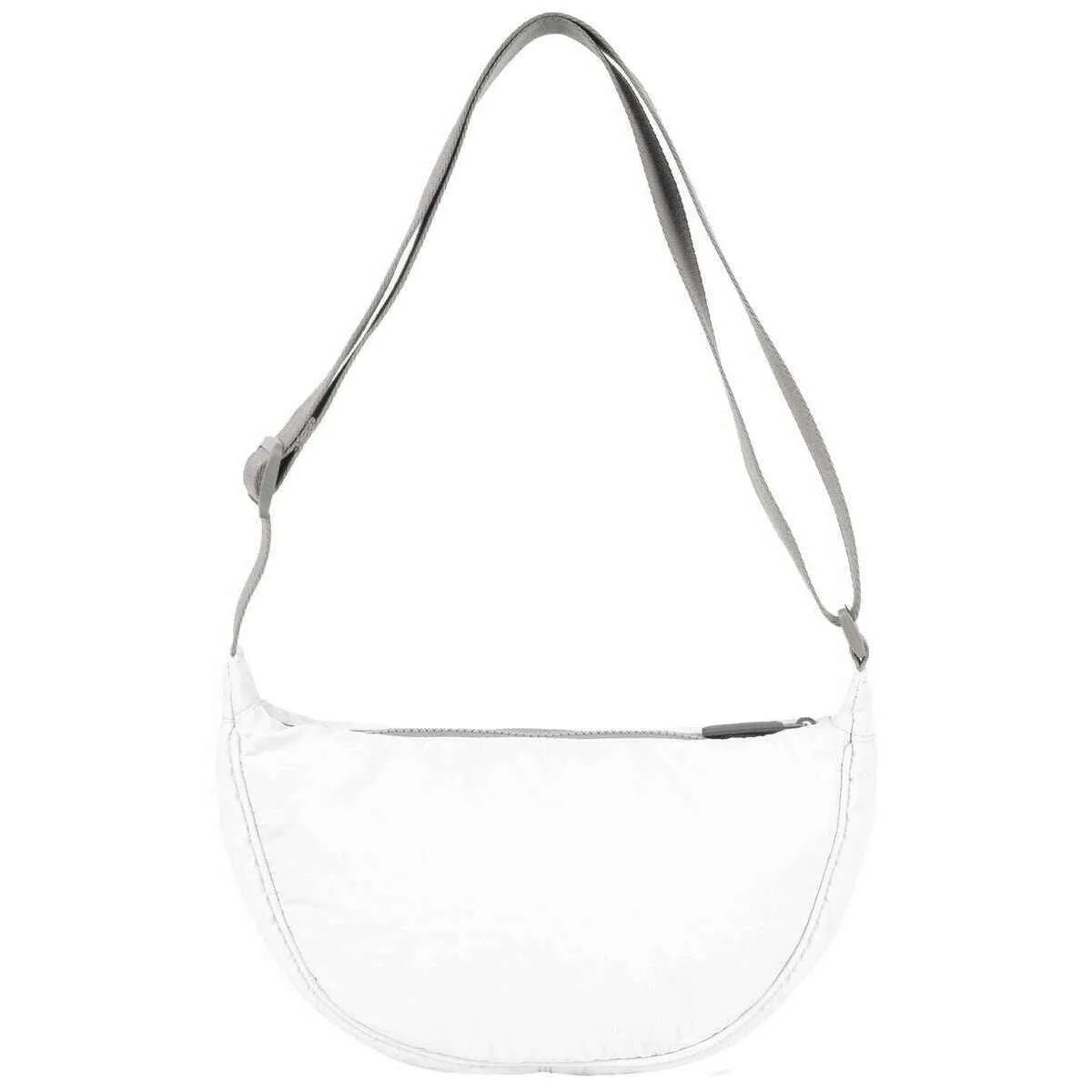 Roka Farringdon Taslon Slouchy Bag - Coconut White