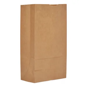 Ross & Wallace Paper Products Grocery Paper Bags, #12 Size, Heavy-Duty, 7" x 4.38" x 13.75", Natural, 500/Bundle