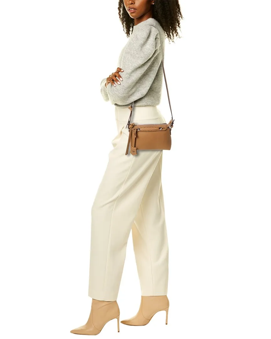 Satchel Stable Unbeatable price Leather The Selleria Mini FENDI Way By