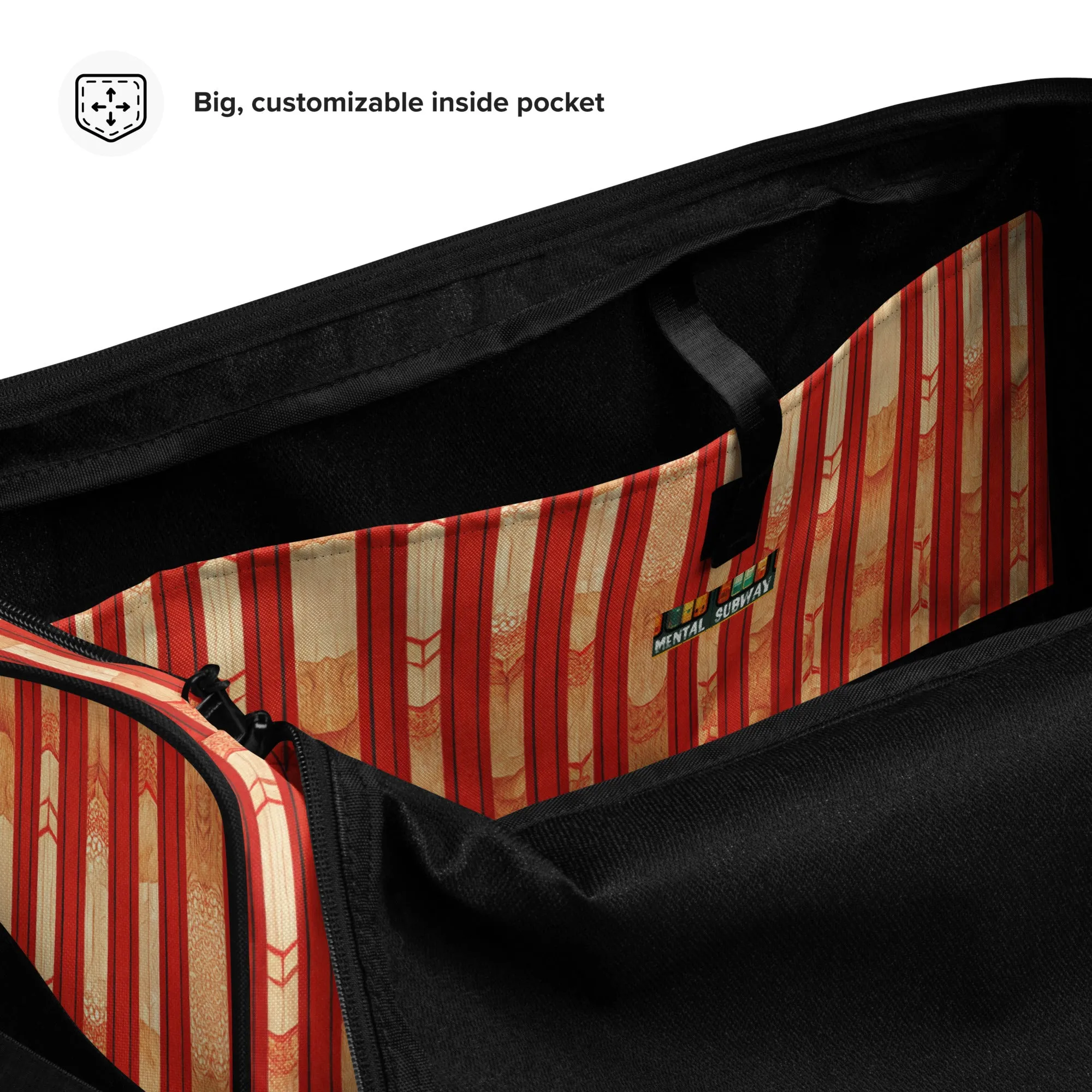 Scarlet Ribbon Duffle bag