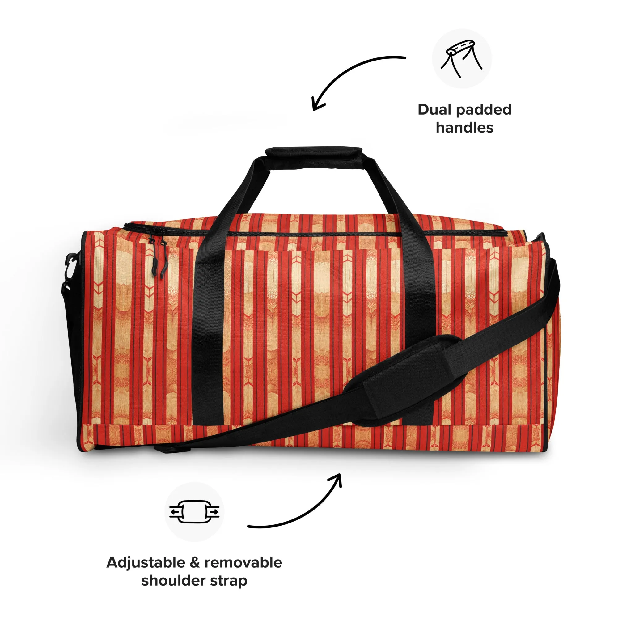 Scarlet Ribbon Duffle bag