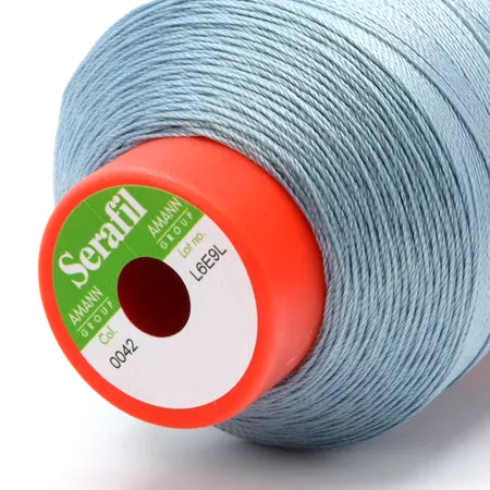 Serafil 15, Light Blue 42, Sewing Thread, Amann, 450 m