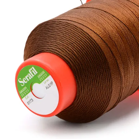 Serafil 30, Brown 173, Sewing Thread, Amann, 900 m