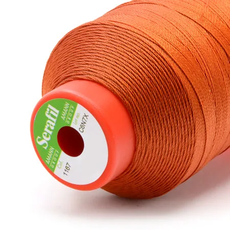 Serafil 30, Rust Brown 1167, Sewing Thread, Amann, 900 m