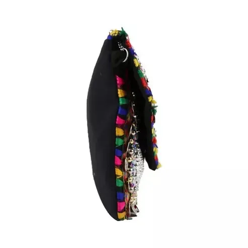 Sling Bag Boho Mirror Work Bag – Vibrant Ethnic Chic