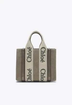 Small Woody Canvas Tote Bag