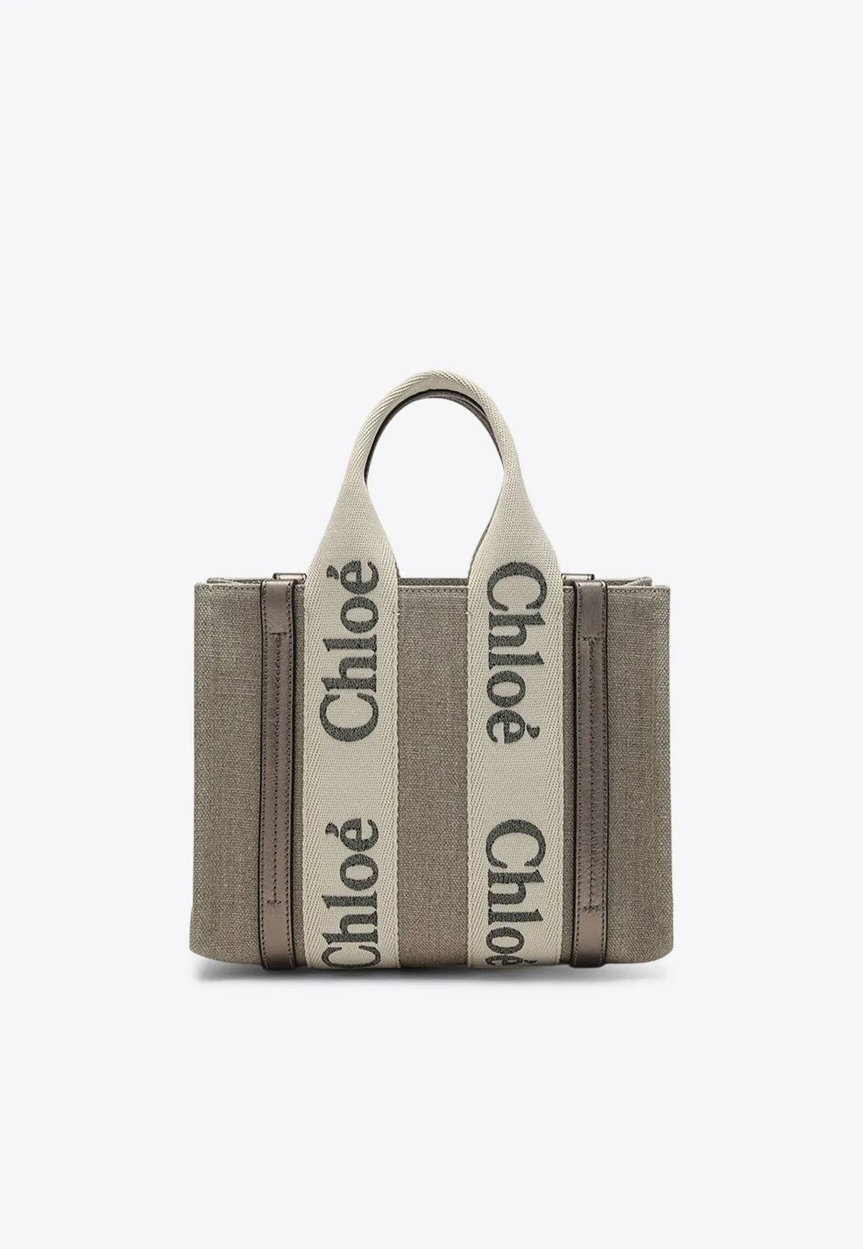 Small Woody Canvas Tote Bag