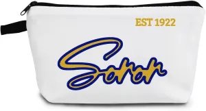 Sorority Gifts Sisterhood Gift Soror EST 1922 Makeup Bag Travel Toiletry Zipper Pouch Greek Sorority Gift Sorority Paraphernalia Gifts (Soror 1922)