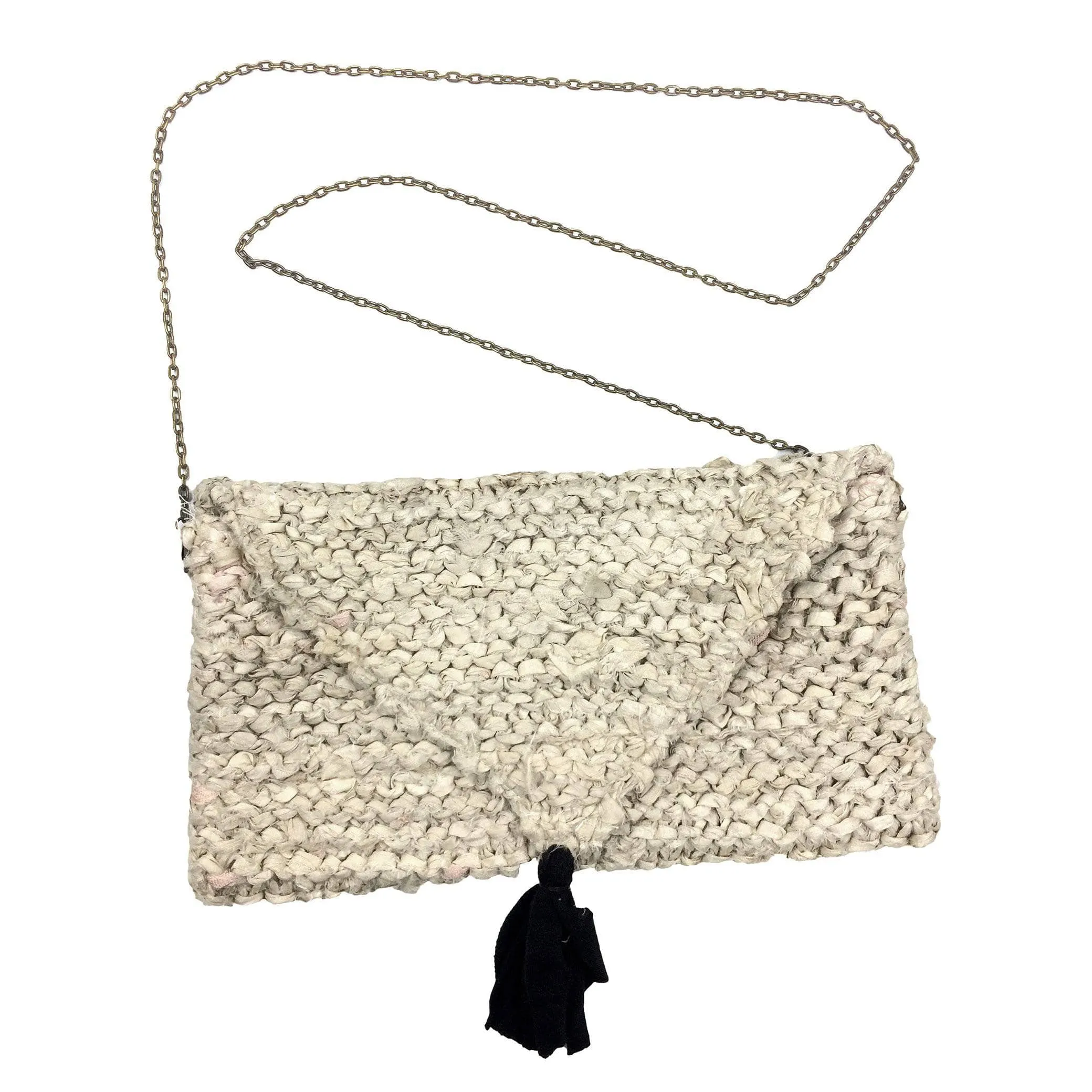 Special edition Clutch Silk Hassle Tassel Big ticket savings Sari No Purse