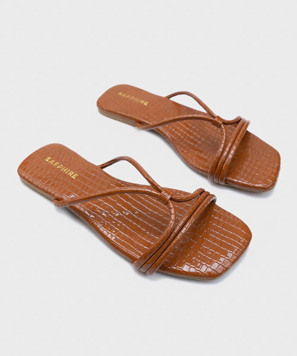 Square-Toe Slides