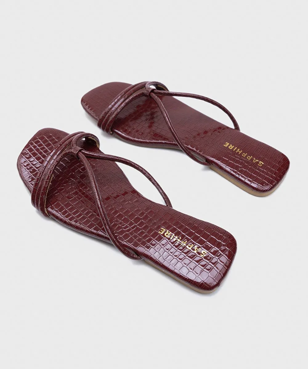 Square-Toe Slides