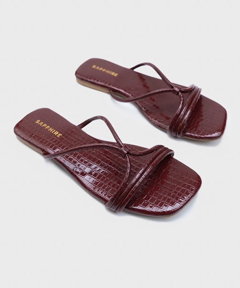 Square-Toe Slides