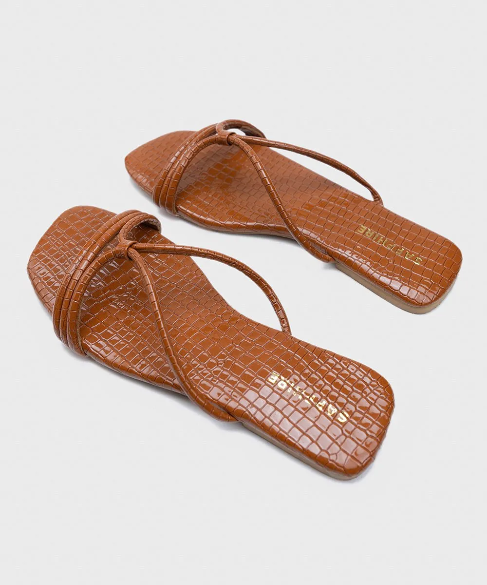 Square-Toe Slides