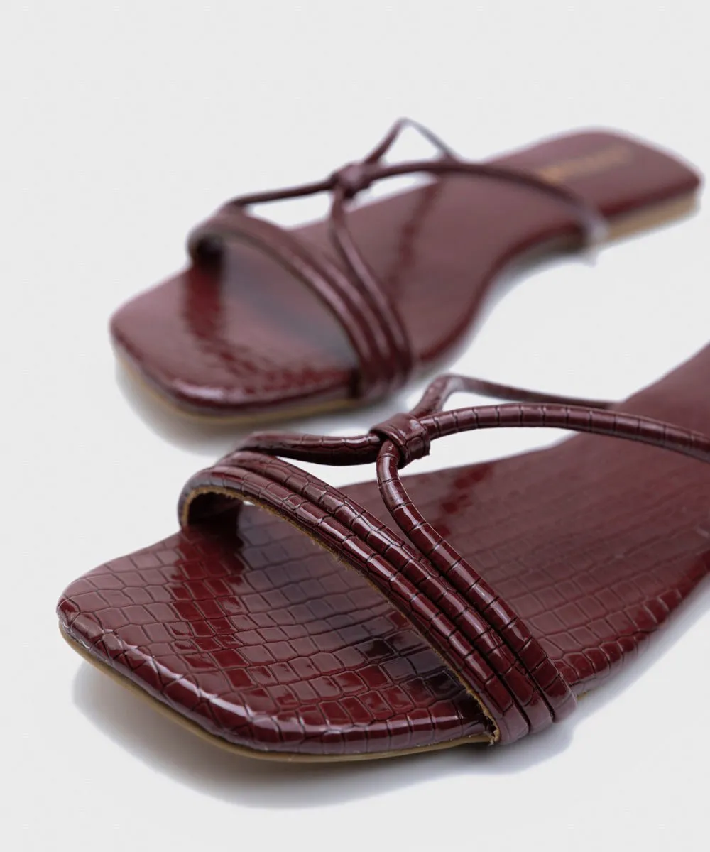 Square-Toe Slides