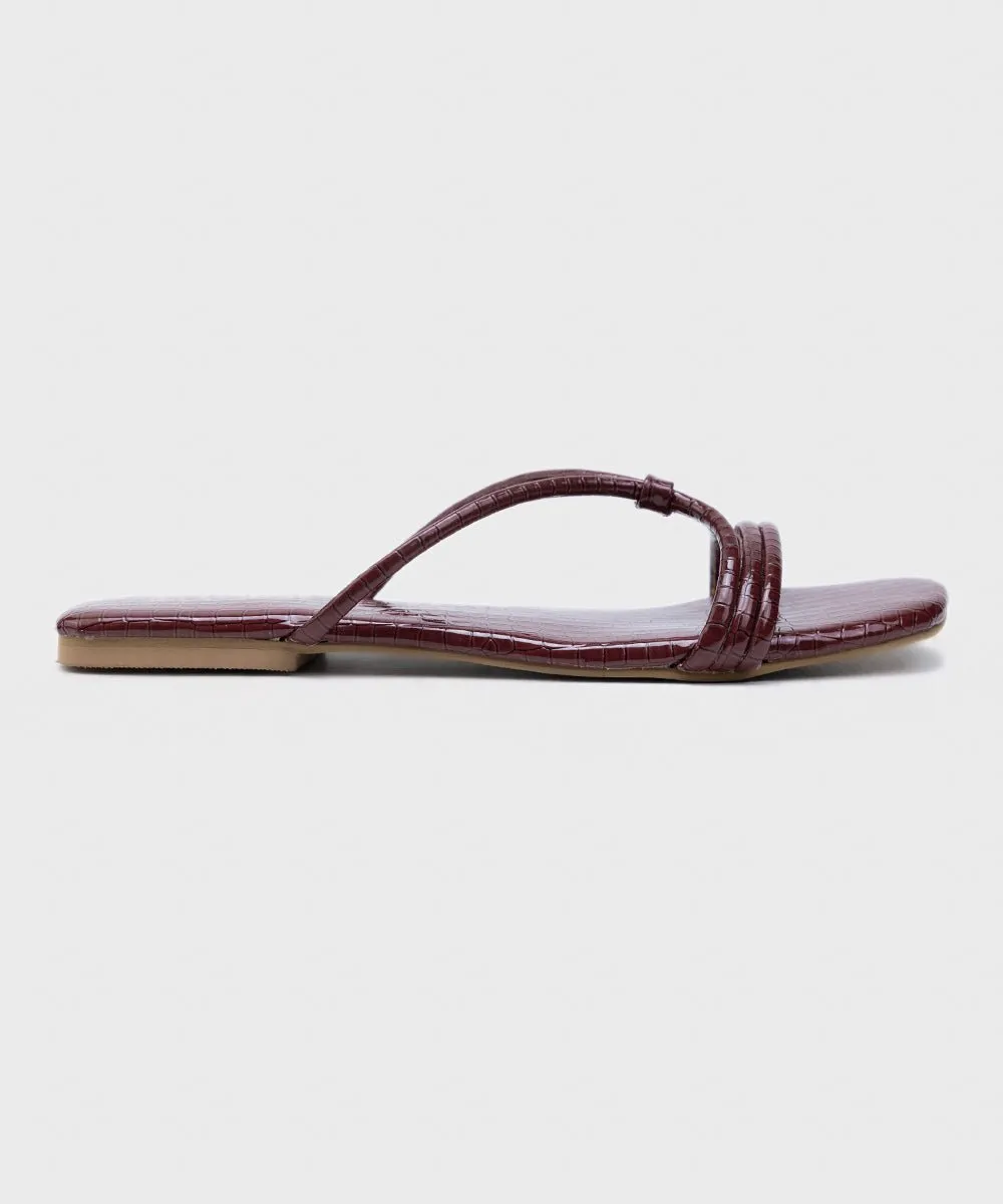 Square-Toe Slides