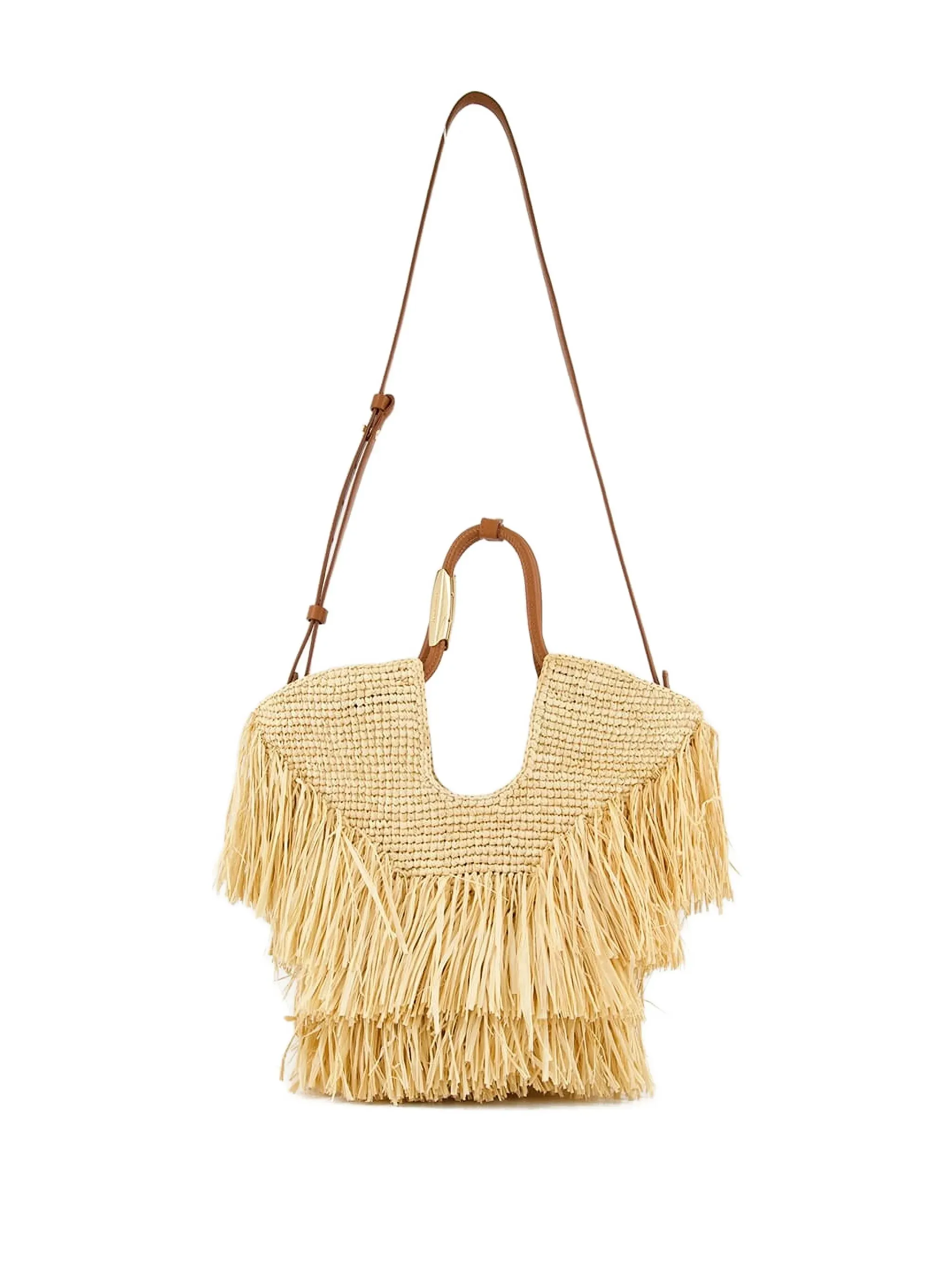 straw fringed Extensive catalogue handbag Refund policy