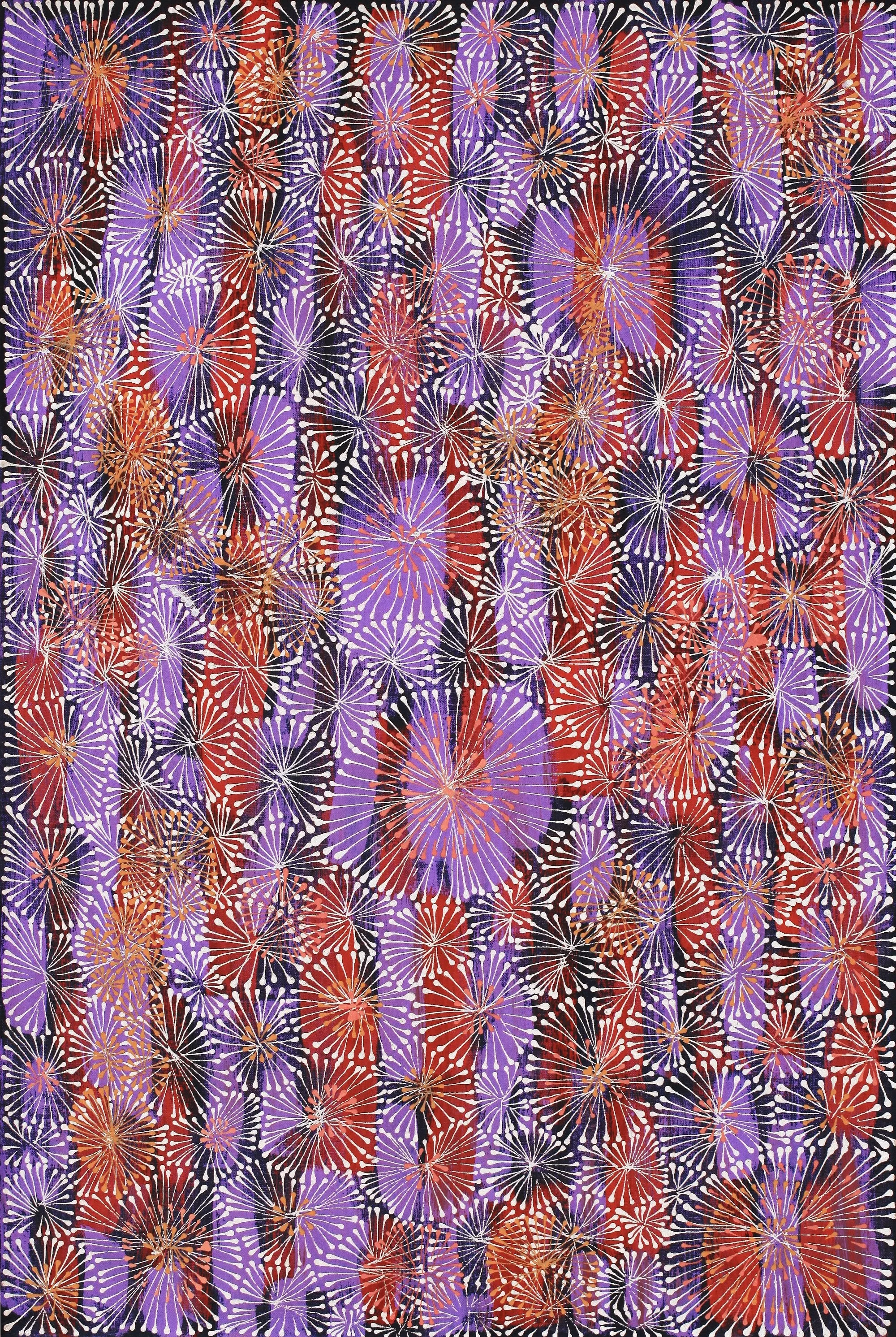 Sylvaria Napurrurla Walker, Jitilypuru Jukurrpa, 91x61cm