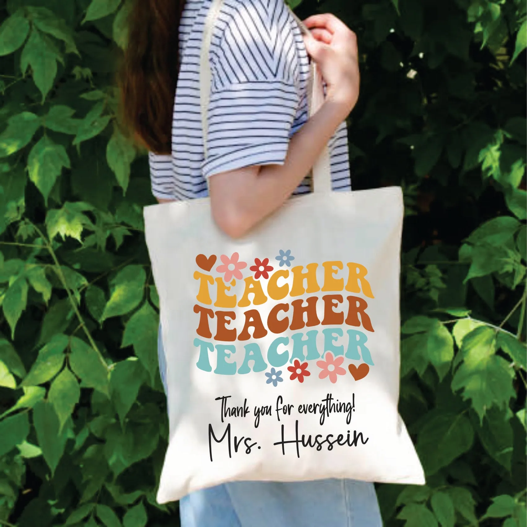Teacher Tote/Calico Bags