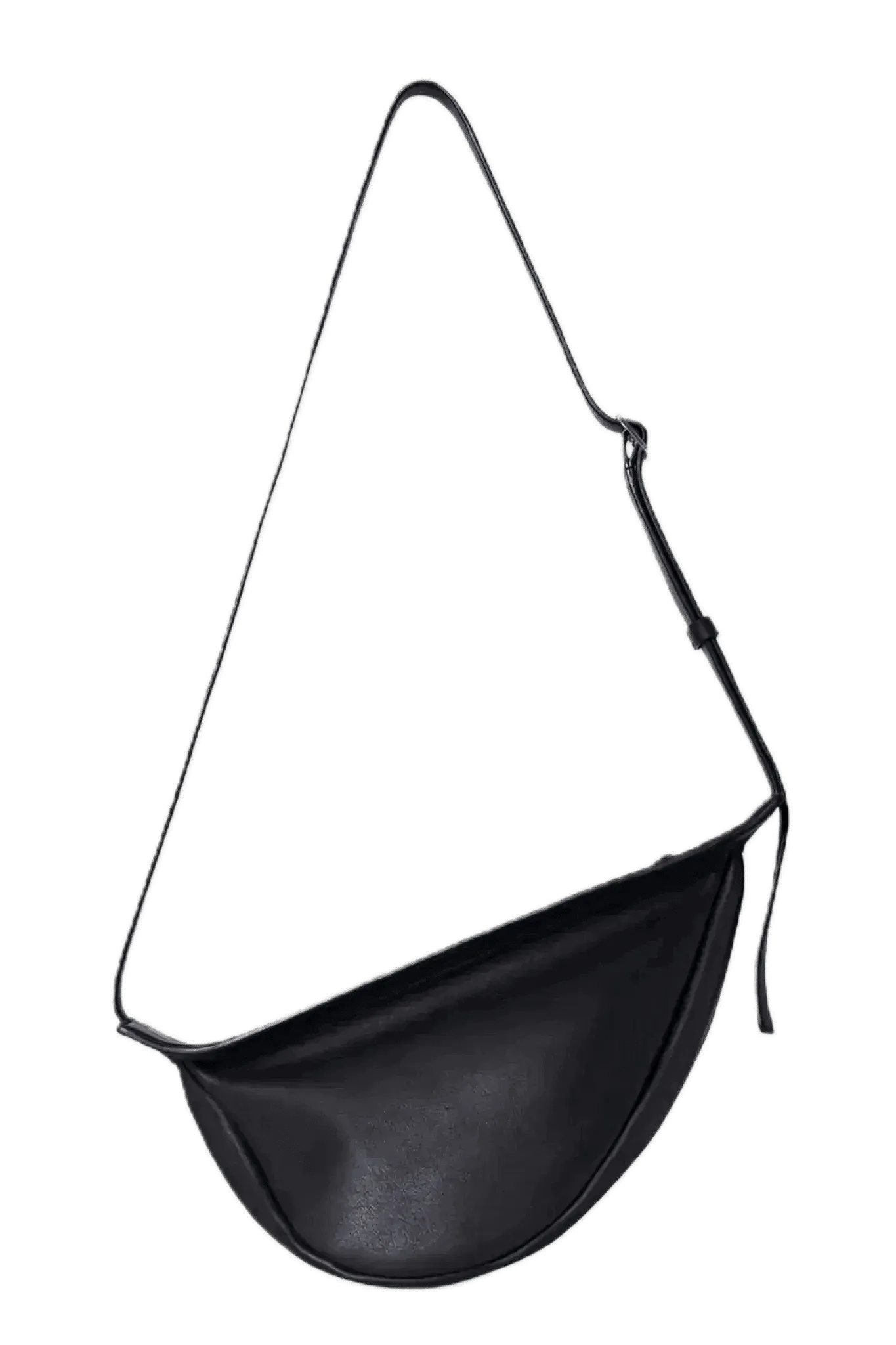 The Row Small Slouchy Banana Bag in Leather