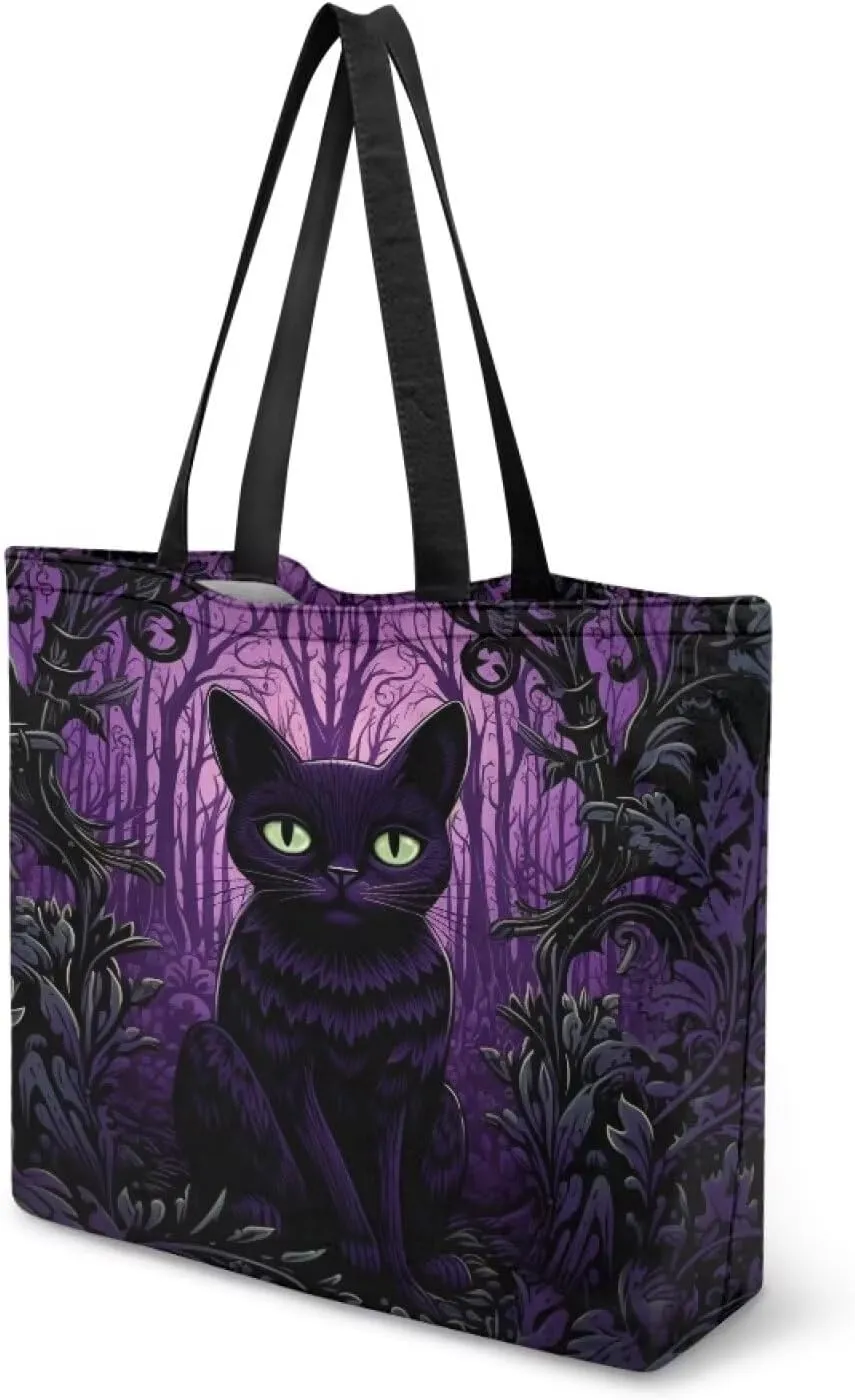 Upetstory Reusable Grocery Shopping Bag Cloth Tote Bags for Adults Teen Girls