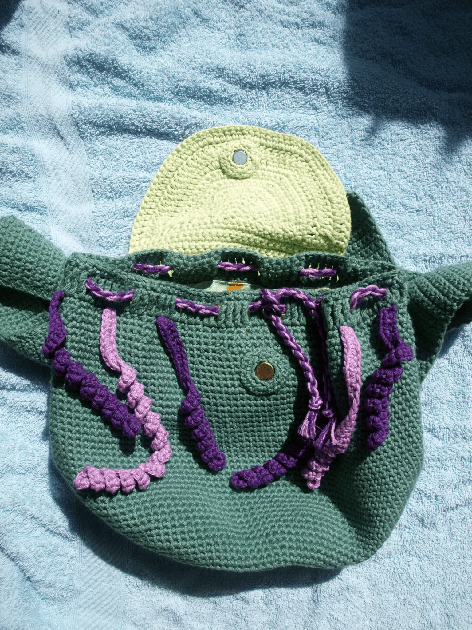Verde Encanto Jellyfish Backpack