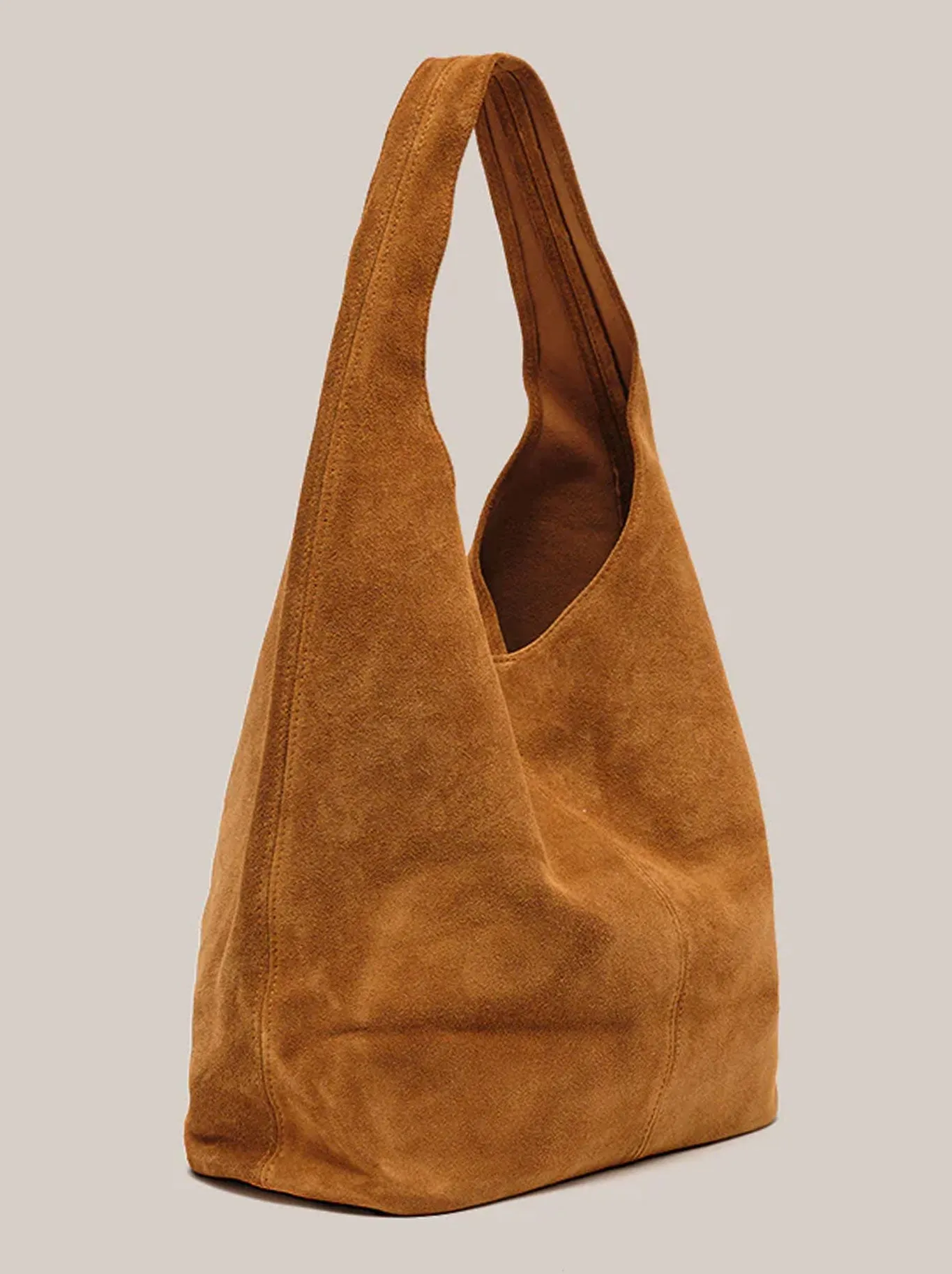 VESTIRSI SIENNA SUEDE HOBO BAG