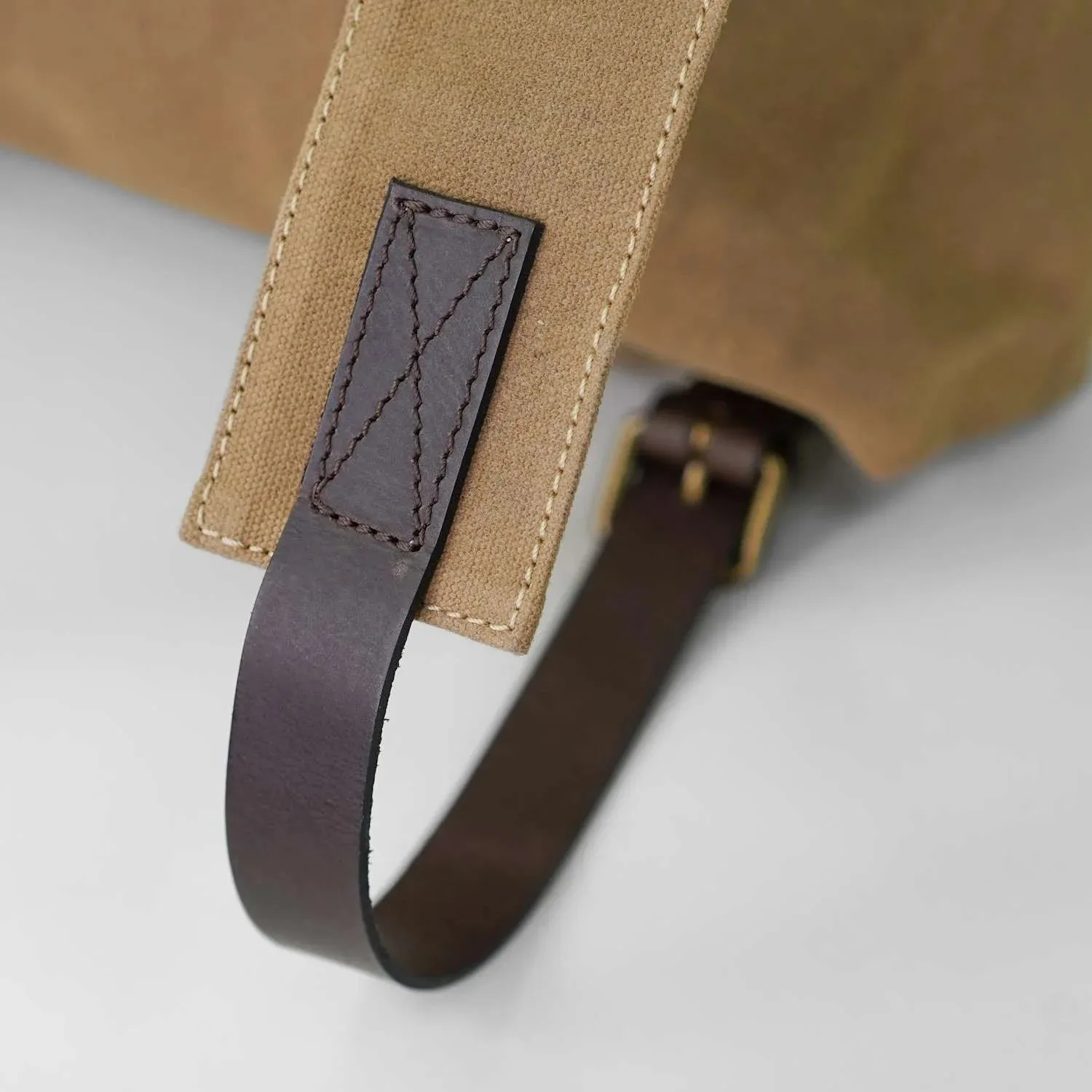 Waxed Canvas Roll Top Rucksack