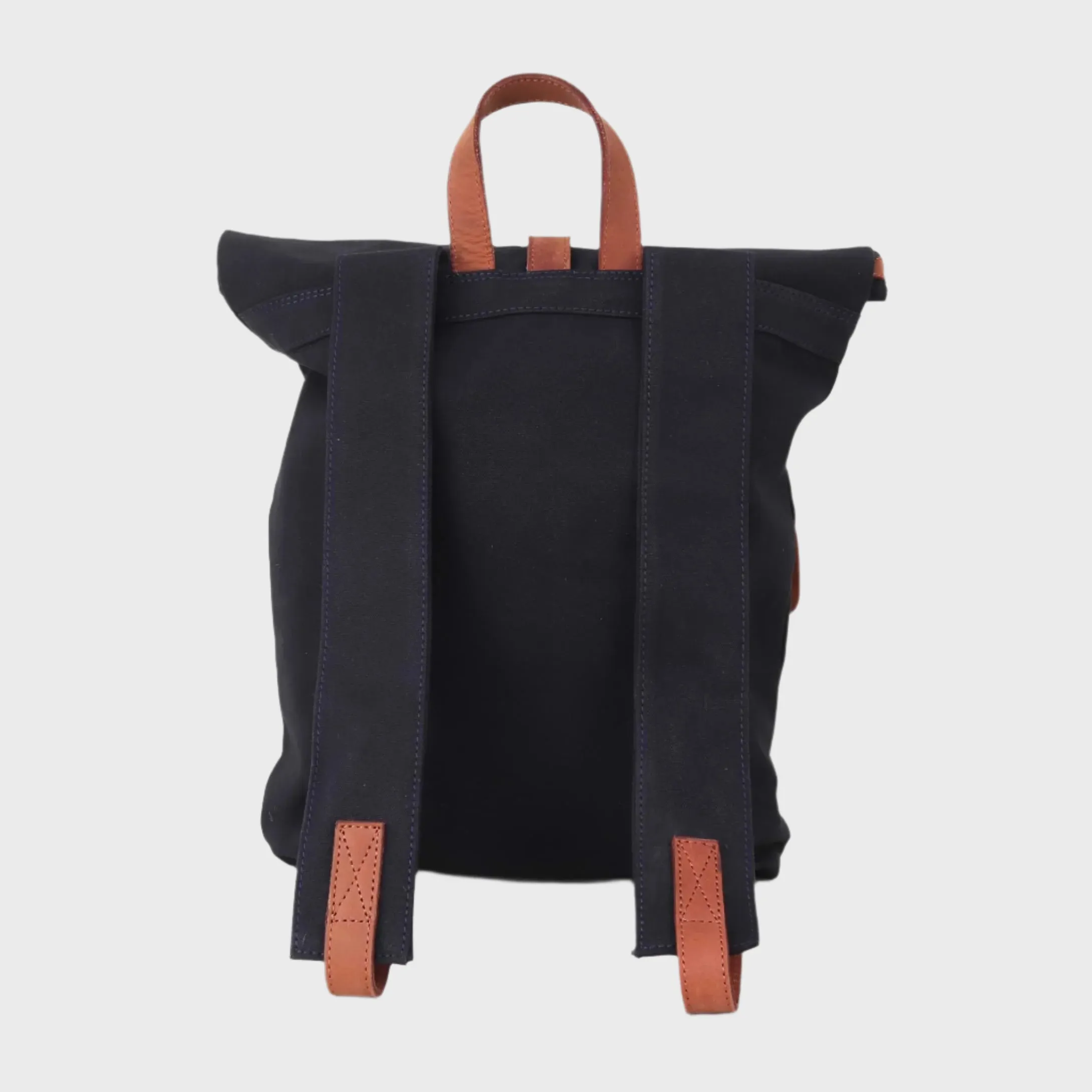 Waxed Canvas Roll Top Rucksack