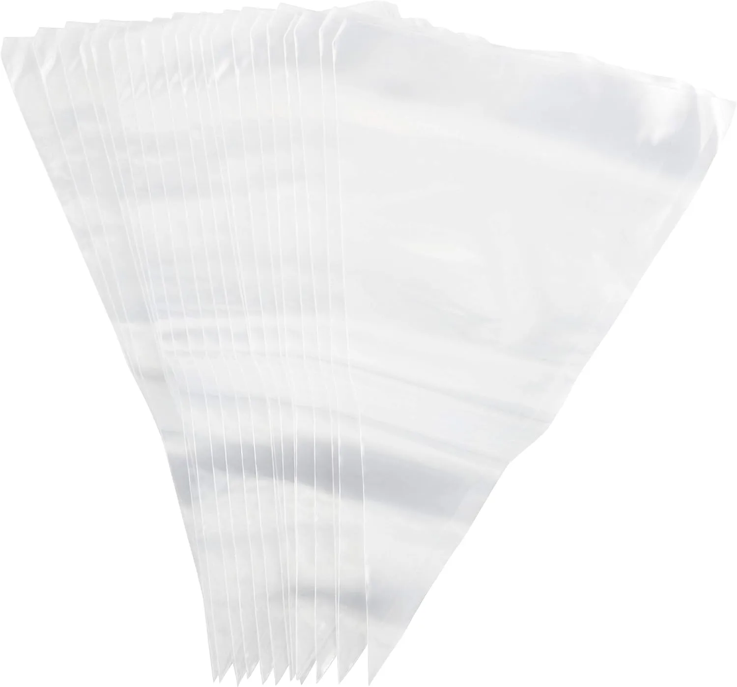 Wilton 12-Inch Disposable Decorating Bags for Piping and Decorating with Assorted Icings, Flexible and Microwave-Safe, Bags Only (24-Count), White