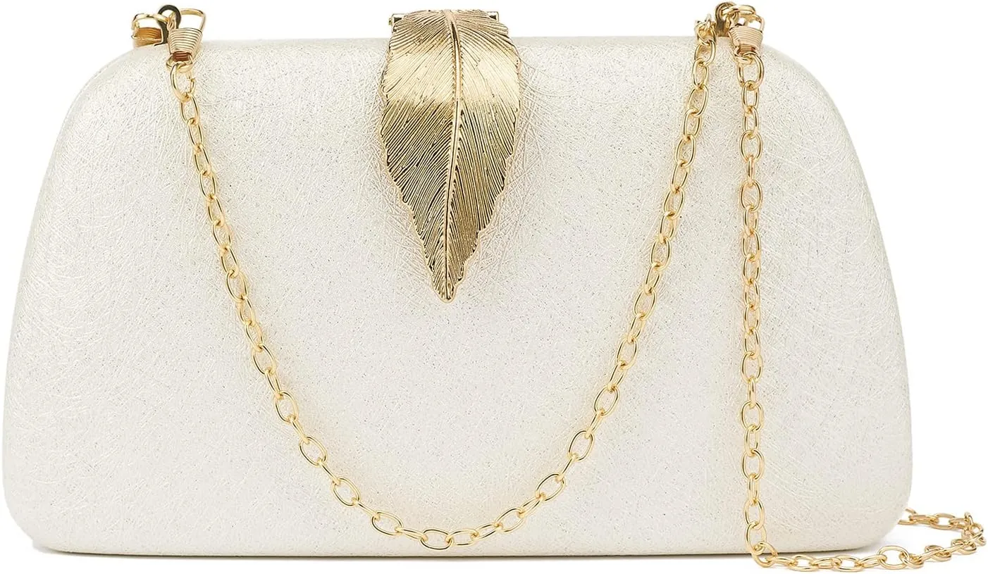 Women Clutch Bag Evening bag Fringed Evening Handbag,Lady Party Wedding Clutch Purse Chain Shoulder Cross Body Bag