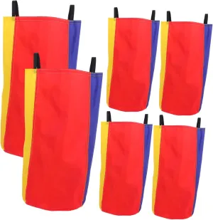 Yardwe 6Pcs Jumping Bags for Party Sacks Outdoor Activity Supplies for Birthdays Gatherings Family Fun
