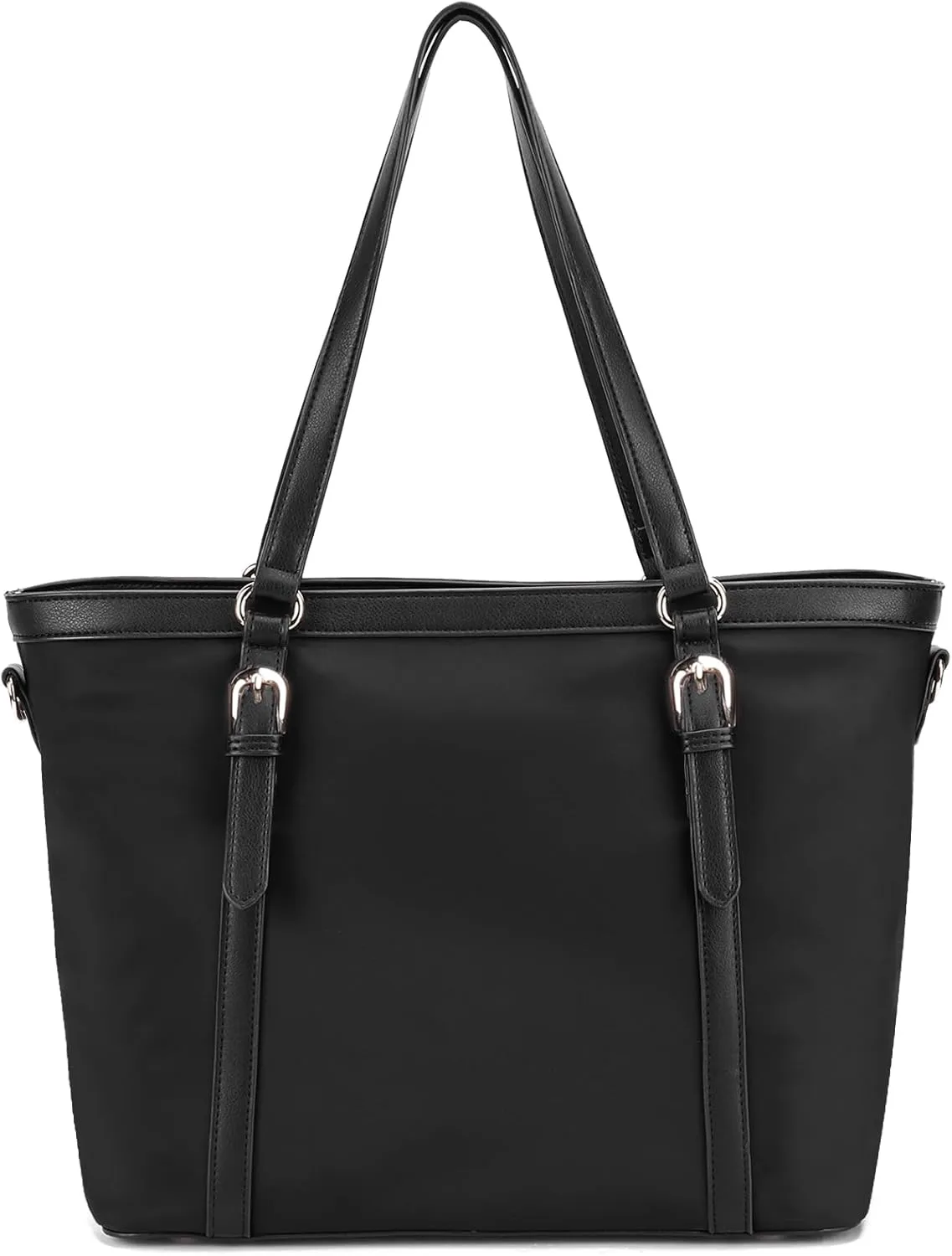 YFGBCX Tote Bag for Women Work Bag Laptop Tote Bag with Zipper Nylon College Tote Bag Slouchy Travel Tote Shoulder Bag